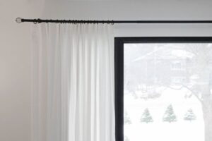 types of curtain rods