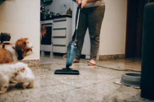 how to clean a house fast